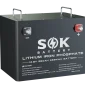SOK Battery 280A 12V Lithium Blue tooth Self Heating