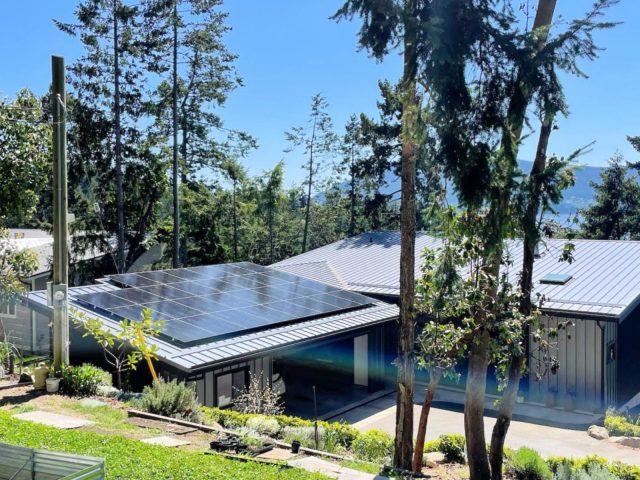 Switching to solar panels